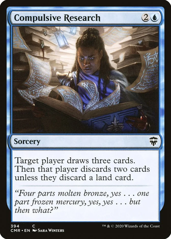 Compulsive Research (Commander Legends) - Magic: The Gathering in TCG Land