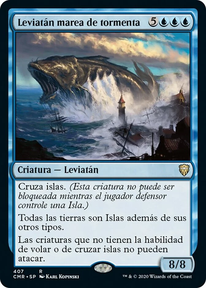 Leviatán marea de tormenta (Commander Legends) - Magic: The Gathering in TCG Land México