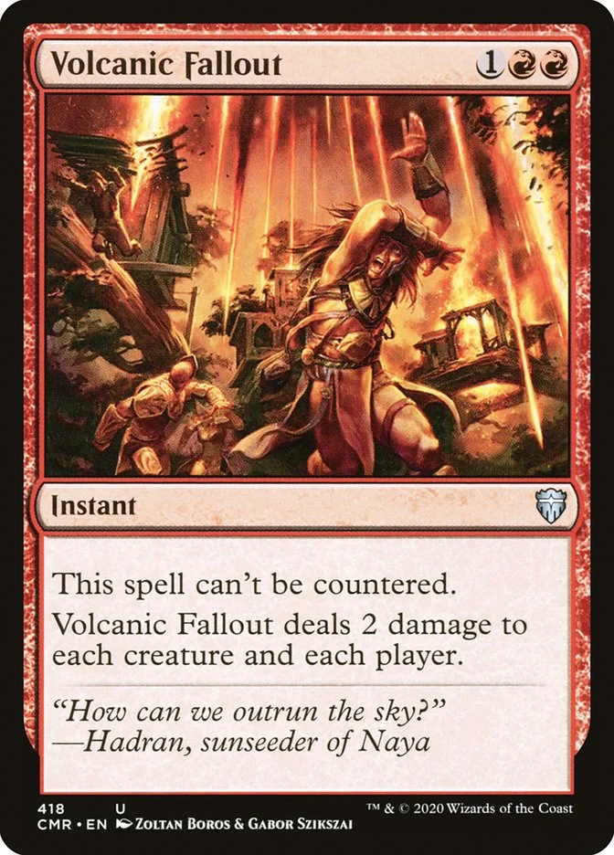 Volcanic Fallout (Commander Legends) - Magic: The Gathering in TCG Land