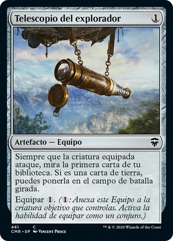 Telescopio del explorador (Commander Legends) - Magic: The Gathering in TCG Land México