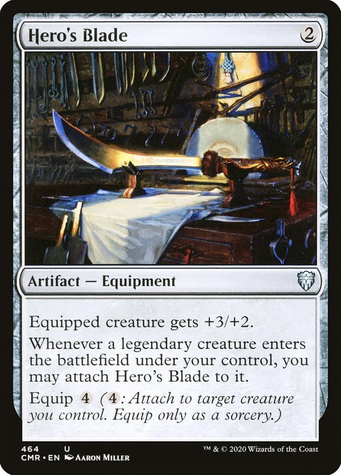 Hero's Blade (Commander Legends) - Magic: The Gathering in TCG Land
