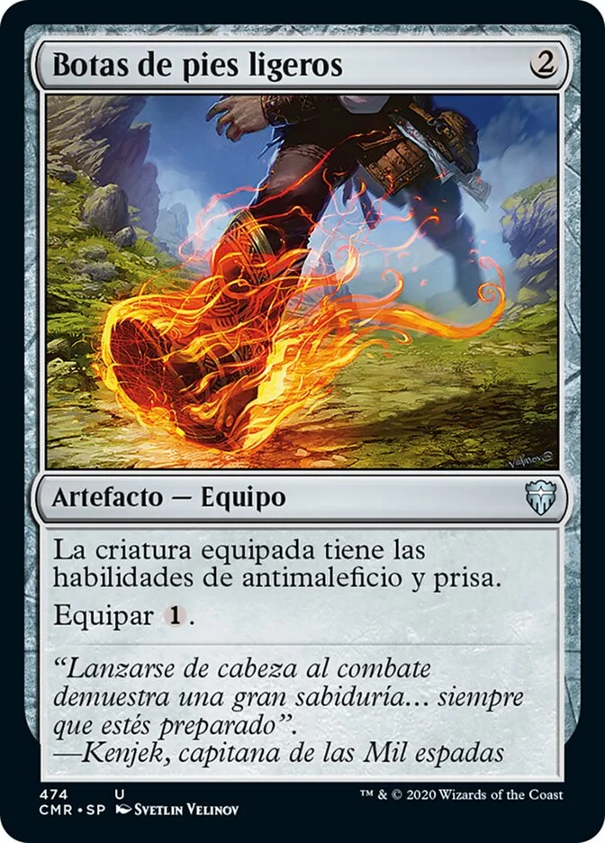 Botas de pies ligeros (Commander Legends) - Magic: The Gathering in TCG Land México