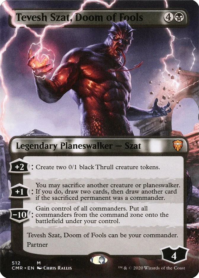 Tevesh Szat, Doom of Fools (Commander Legends) - Magic: The Gathering in TCG Land