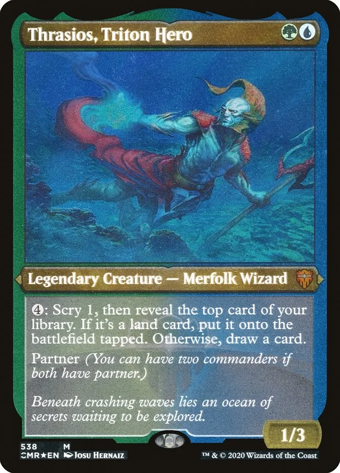 Thrasios, Triton Hero (Commander Legends) - Magic: The Gathering in TCG Land