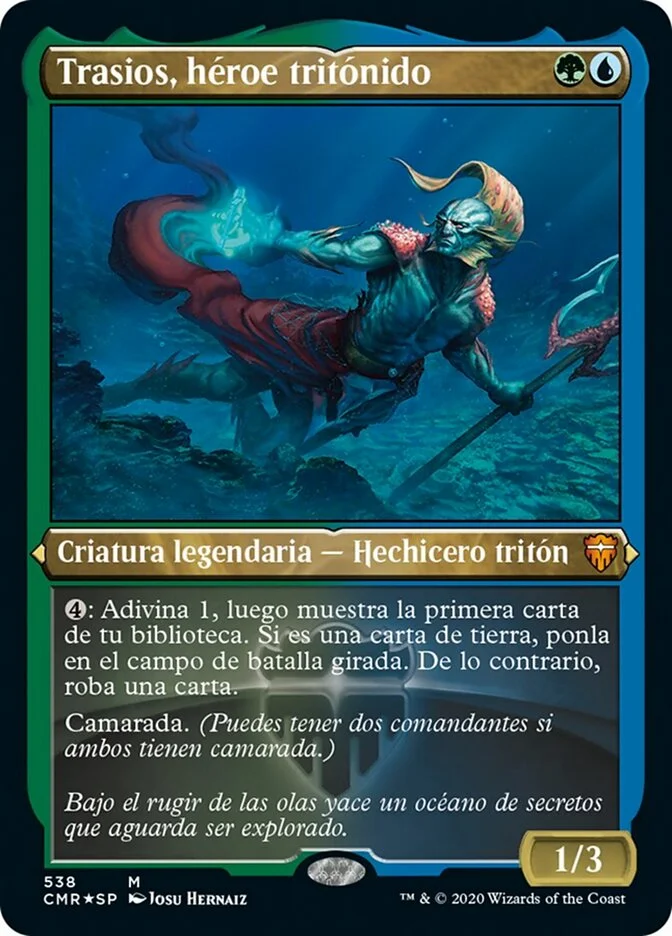 Trasios, héroe tritónido (Commander Legends) - Magic: The Gathering in TCG Land