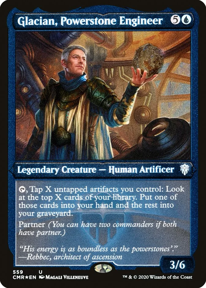 Glacian, Powerstone Engineer (Commander Legends) - Magic: The Gathering in TCG Land