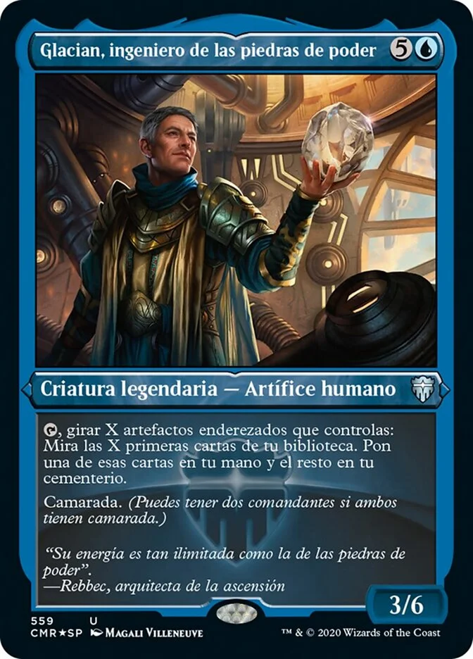 Glacian, ingeniero de las piedras de poder (Commander Legends) - Magic: The Gathering in TCG Land