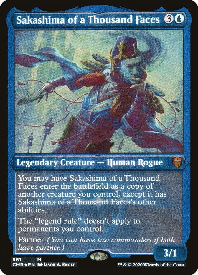 Sakashima of a Thousand Faces (Commander Legends) - Magic: The Gathering in TCG Land