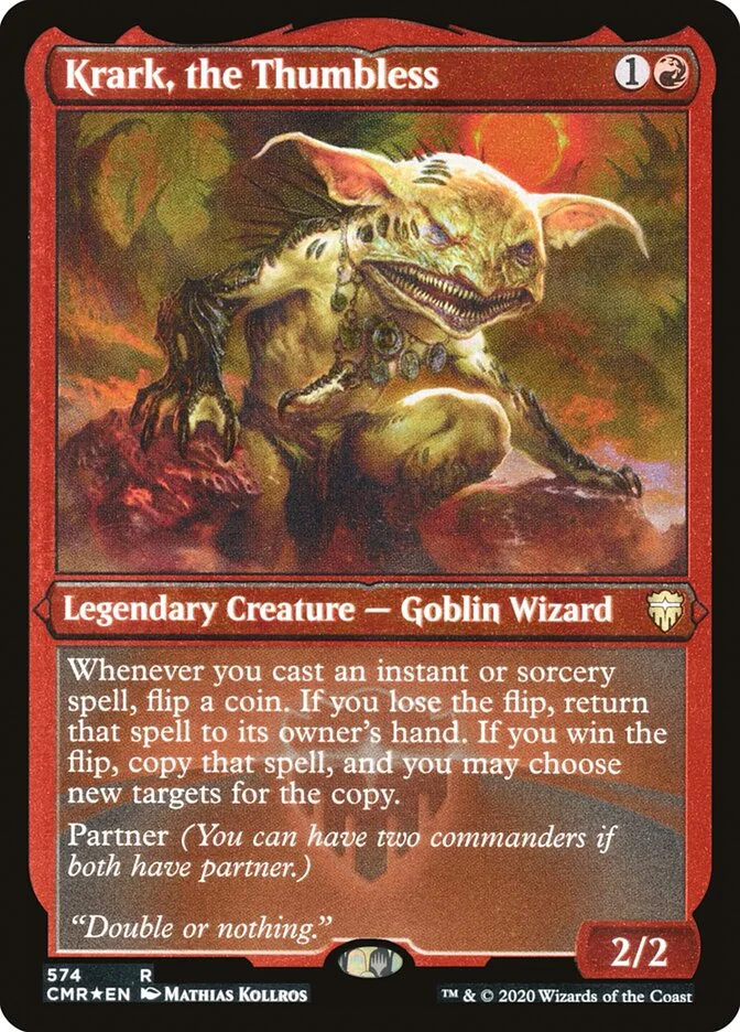 Krark, the Thumbless (Commander Legends) - Magic: The Gathering in TCG Land