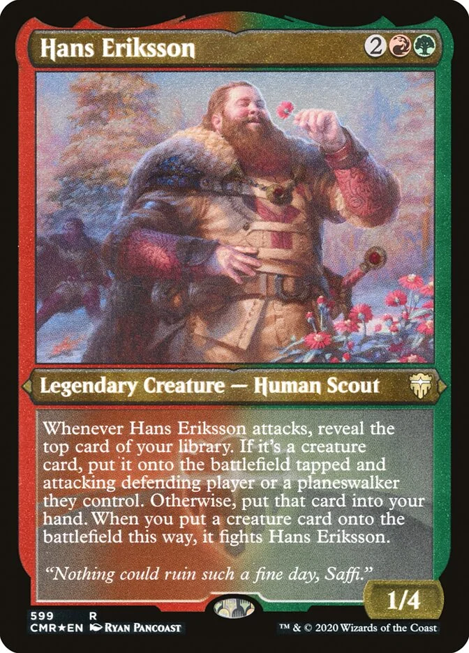Hans Eriksson (Commander Legends) - Magic: The Gathering in TCG Land