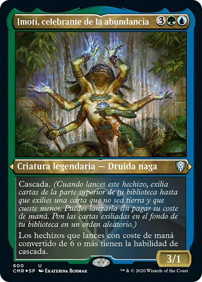 Imoti, celebrante de la abundancia (Commander Legends) - Magic: The Gathering in TCG Land México