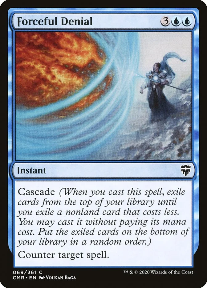 Forceful Denial  All printings & prices  TCG Land