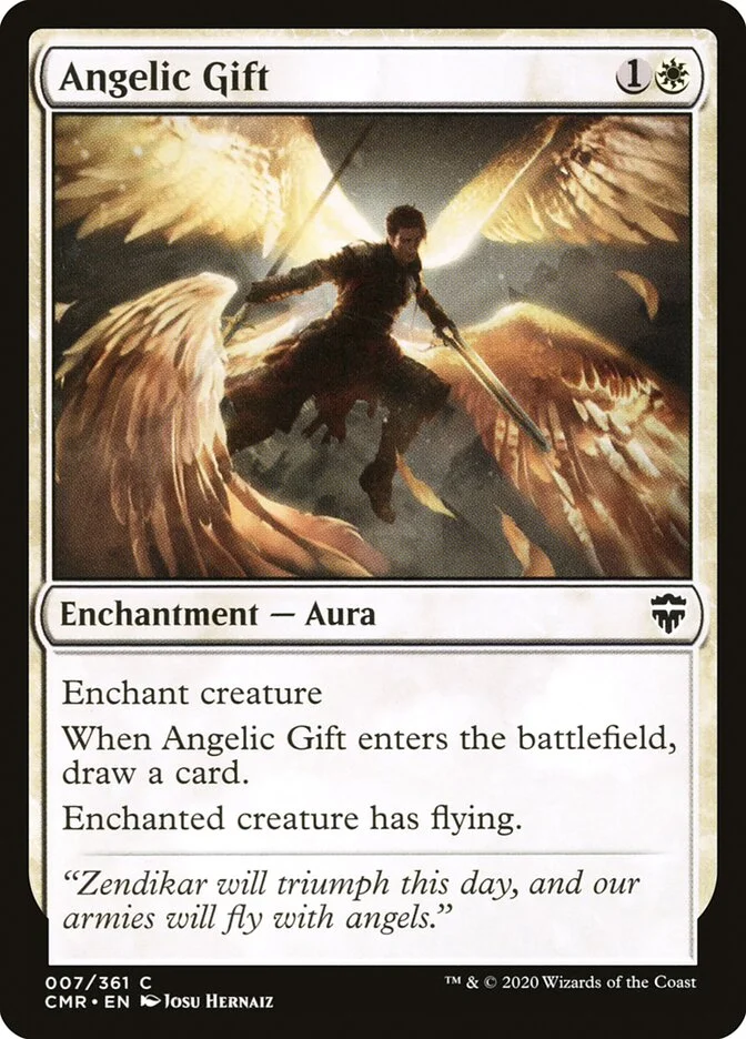 Angelic Gift (Commander Legends) - Magic: The Gathering in TCG Land México