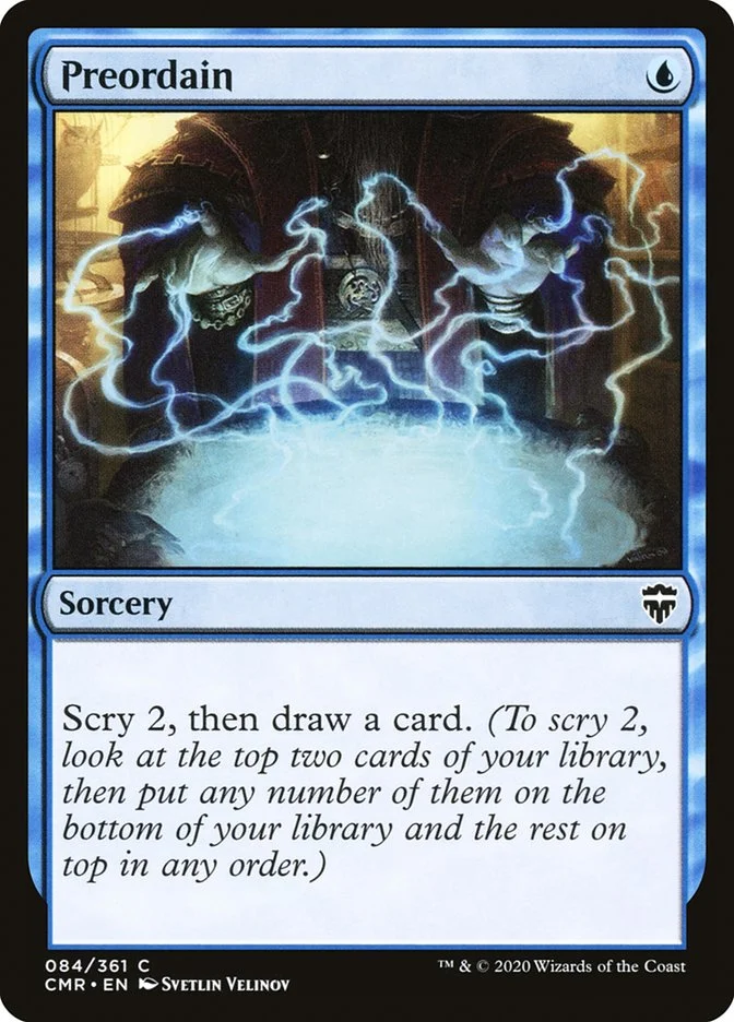 Preordain (Commander Legends) - Magic: The Gathering in TCG Land