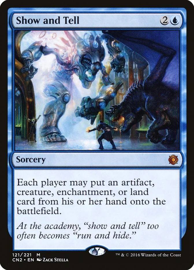 Show and Tell (Conspiracy: Take the Crown) - Magic: The Gathering in TCG Land