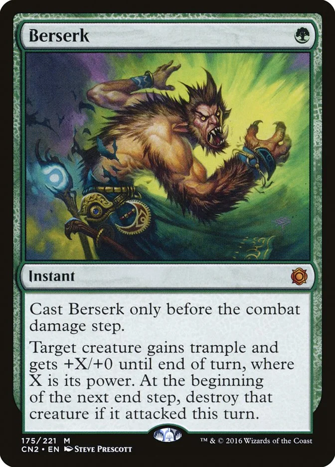 Berserk (Conspiracy: Take the Crown) - Magic: The Gathering in TCG Land México