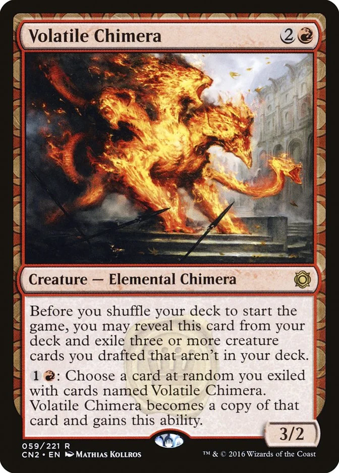Volatile Chimera (Conspiracy: Take the Crown) - Magic: The Gathering in TCG Land
