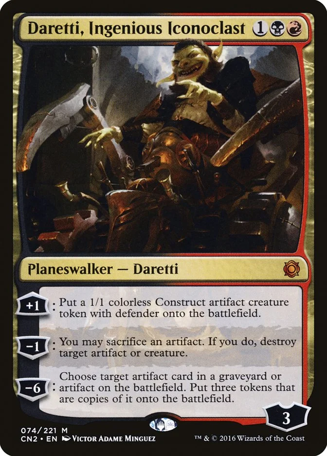 Daretti, Ingenious Iconoclast (Conspiracy: Take the Crown) - Magic: The Gathering in TCG Land