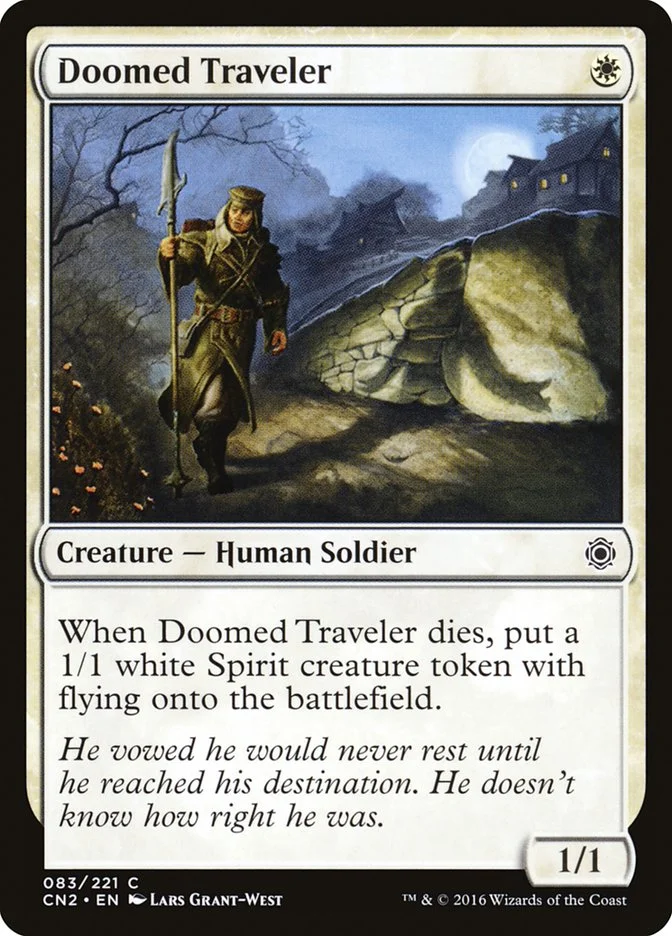Doomed Traveler (Conspiracy: Take the Crown) - Magic: The Gathering in TCG Land