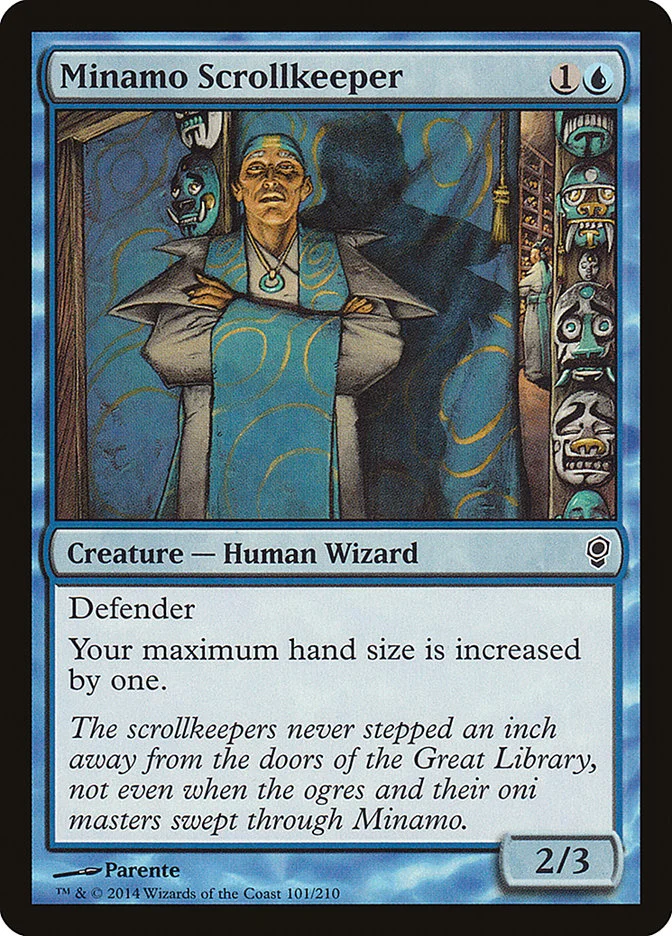 Minamo Scrollkeeper (Conspiracy) - Magic: The Gathering in TCG Land