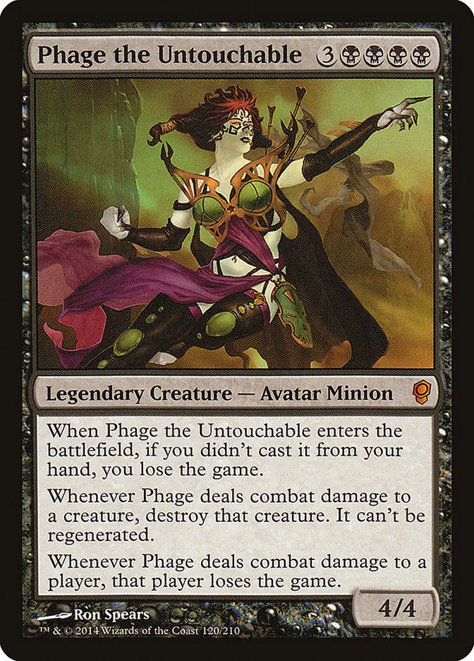 Phage the Untouchable (Conspiracy) - Magic: The Gathering in TCG Land