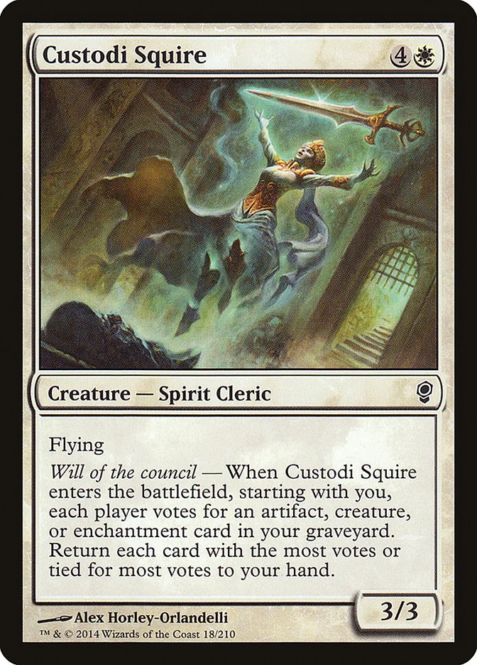 Custodi Squire (Conspiracy) - Magic: The Gathering in TCG Land