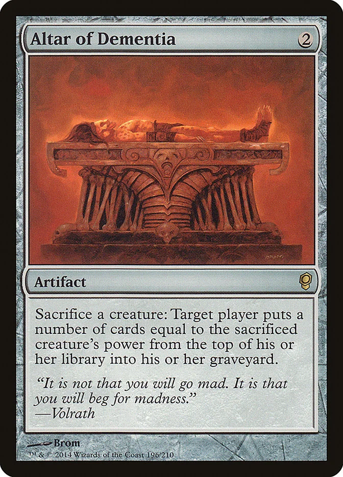Altar of Dementia (Conspiracy) - Magic: The Gathering in TCG Land
