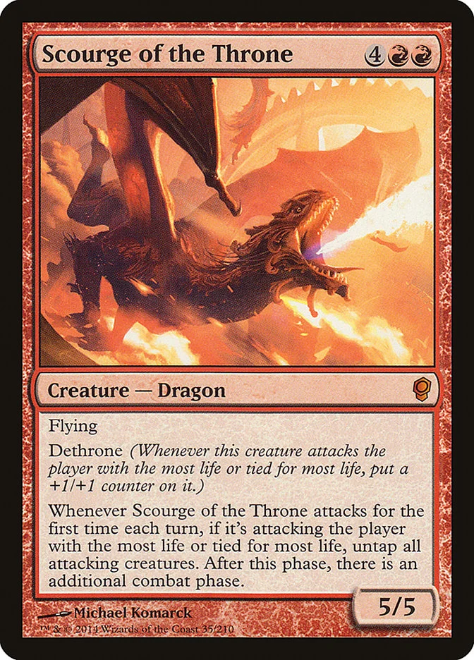 Scourge of the Throne (Conspiracy) - Magic: The Gathering in TCG Land