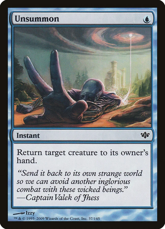 Unsummon (Conflux) - Magic: The Gathering in TCG Land