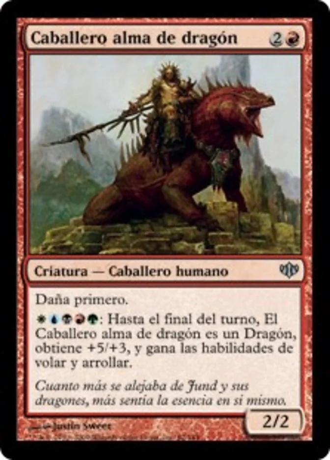 Caballero alma de dragón (Conflux) - Magic: The Gathering in TCG Land