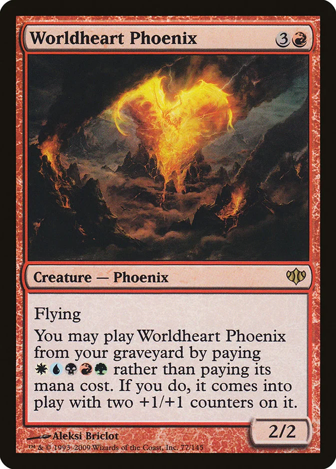 Worldheart Phoenix (Conflux) - Magic: The Gathering in TCG Land