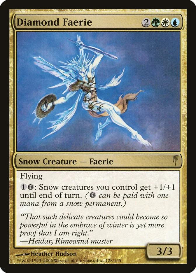 Diamond Faerie (Coldsnap) - Magic: The Gathering in TCG Land