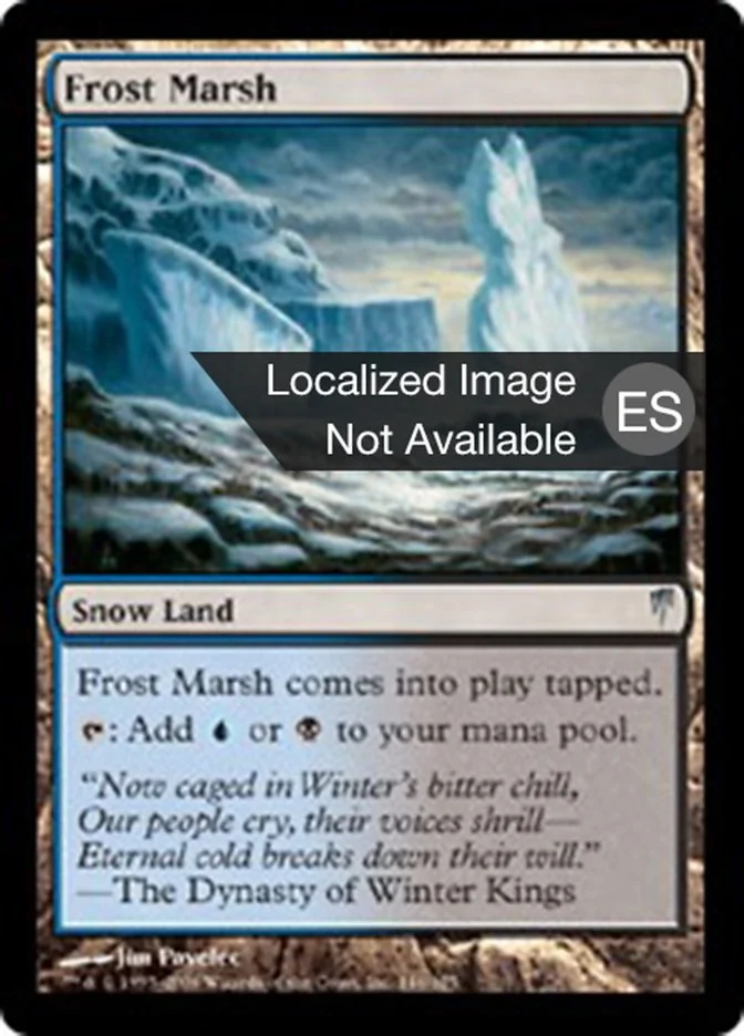 Cenagal escarchado (Coldsnap) - Magic: The Gathering in TCG Land