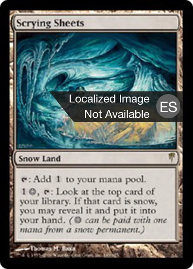 Espejo de hielo de adivinación (Coldsnap) - Magic: The Gathering in TCG Land