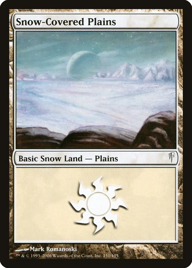 Snow-Covered Plains (Coldsnap) - Magic: The Gathering in TCG Land