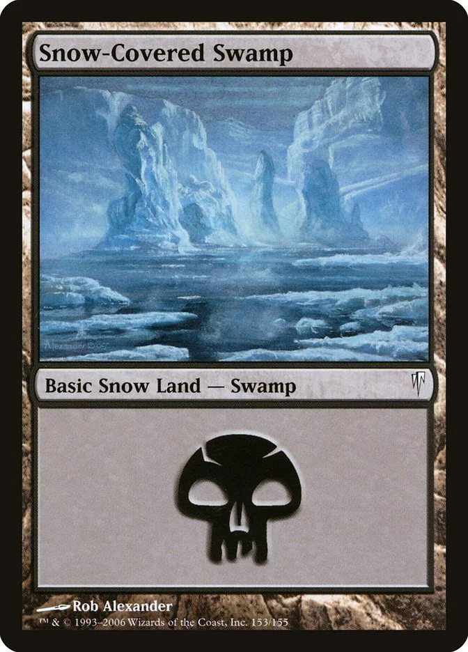 Snow-Covered Swamp (Coldsnap) - Magic: The Gathering in TCG Land