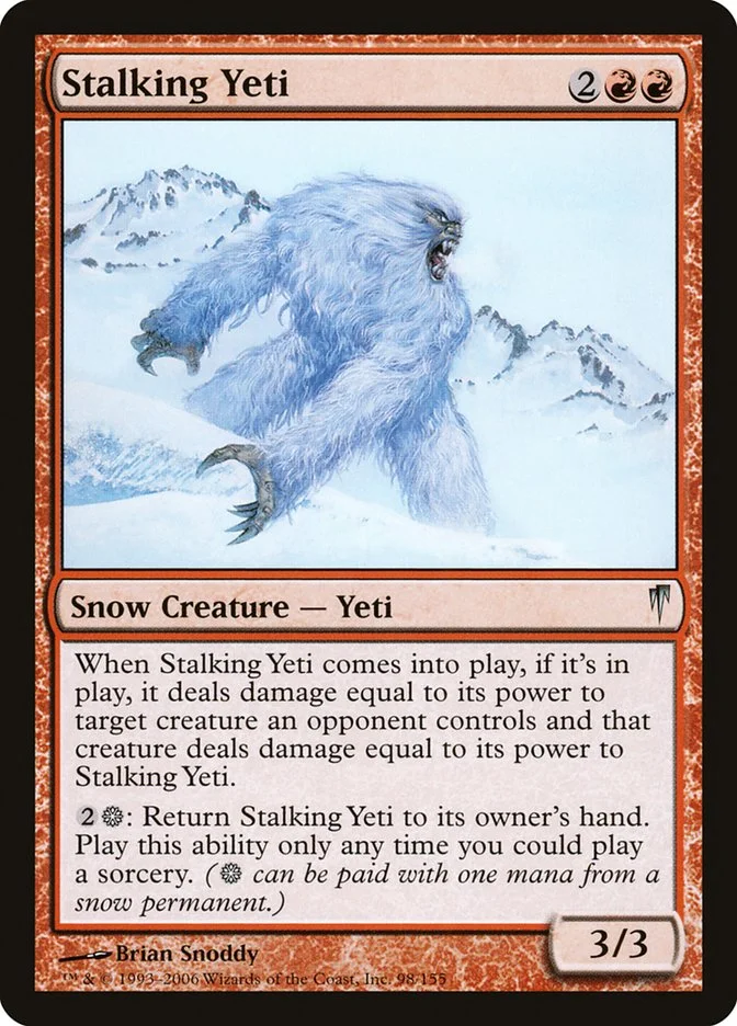 Stalking Yeti (Coldsnap) - Magic: The Gathering in TCG Land