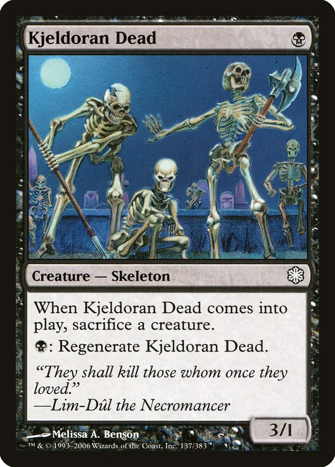 Kjeldoran Dead (Coldsnap Theme Decks) - Magic: The Gathering in TCG Land