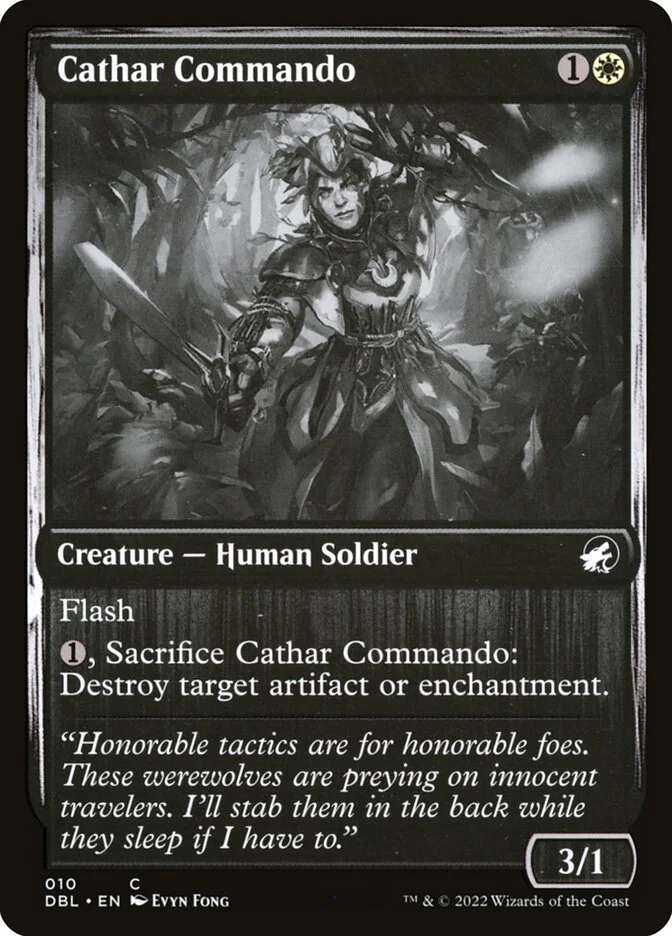 Cathar Commando (Innistrad: Double Feature) - Magic: The Gathering in TCG Land México