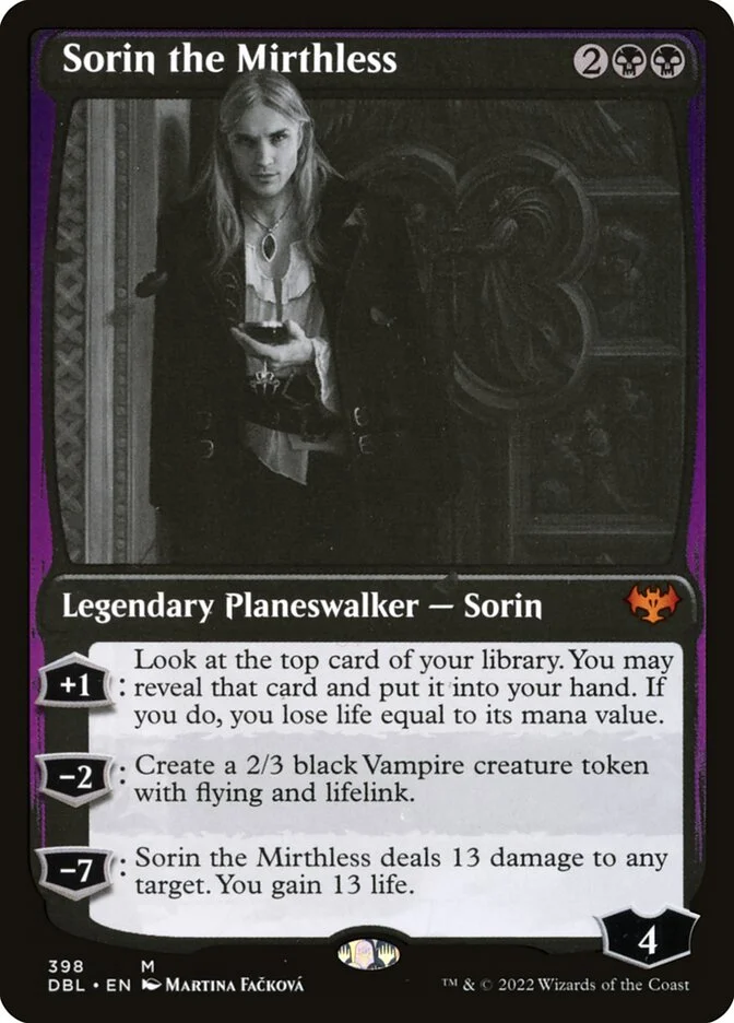 Sorin the Mirthless (Innistrad: Double Feature) - Magic: The Gathering in TCG Land