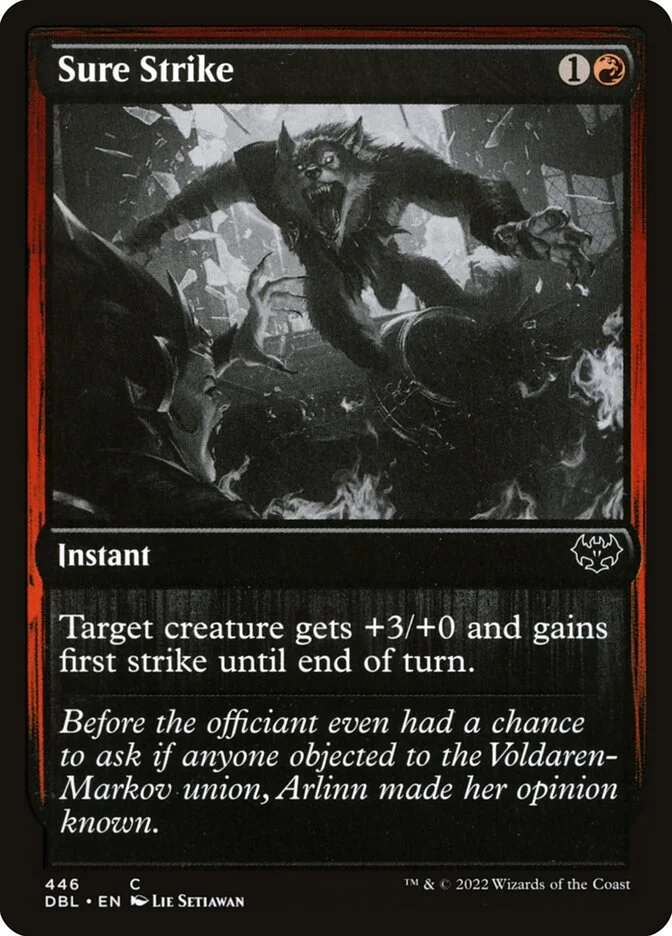 Sure Strike (Innistrad: Double Feature) - Magic: The Gathering in TCG Land