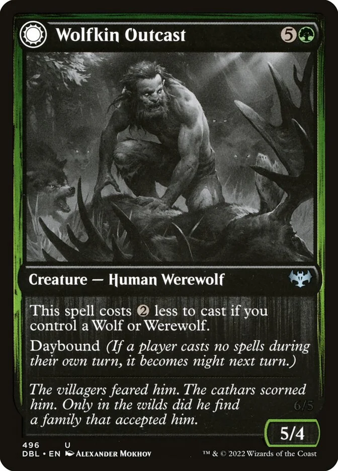 Wolfkin Outcast (Innistrad: Double Feature) - Magic: The Gathering in TCG Land