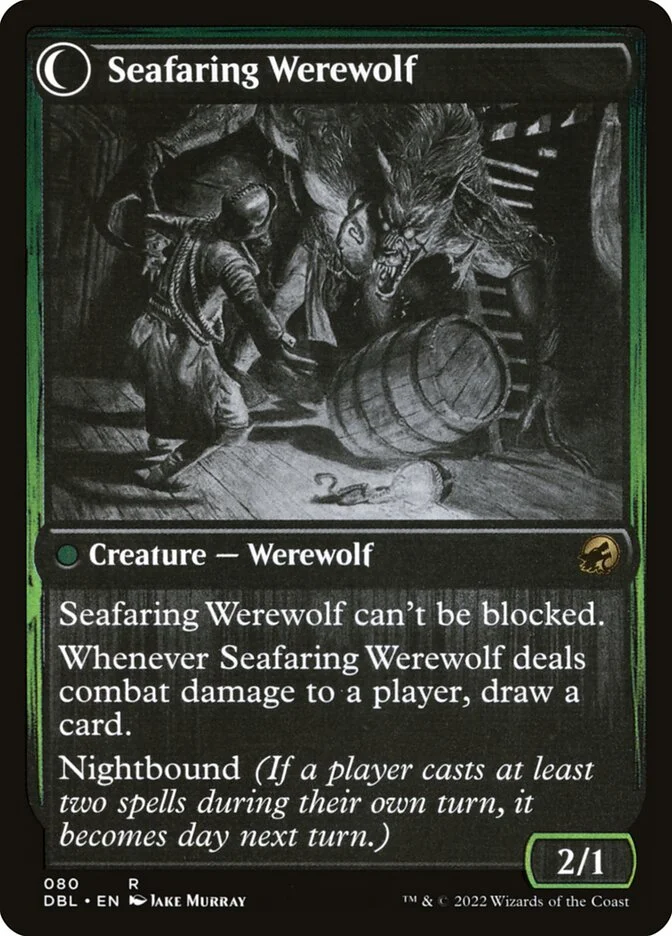 Seafaring Werewolf (Innistrad: Double Feature) - Magic: The Gathering in TCG Land México