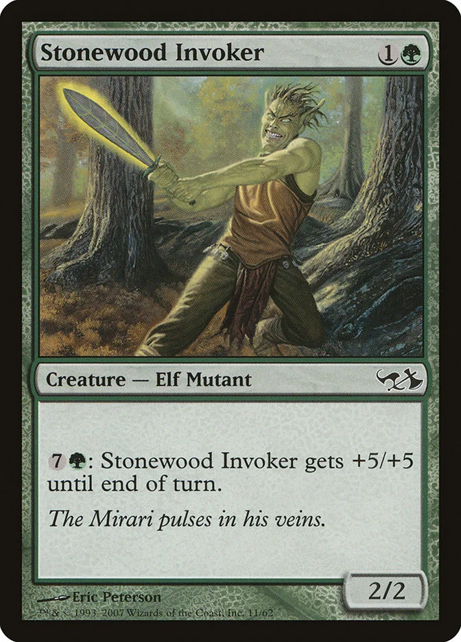Stonewood Invoker (Duel Decks: Elves vs. Goblins) - Magic: The Gathering in TCG Land