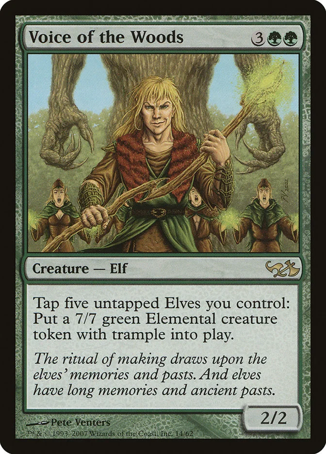 Voice of the Woods (Duel Decks: Elves vs. Goblins) - Magic: The Gathering in TCG Land