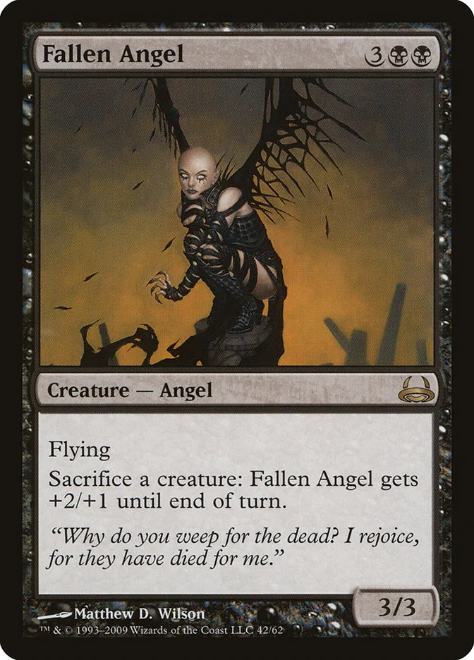 Fallen Angel (Duel Decks: Divine vs. Demonic) - Magic: The Gathering in TCG Land