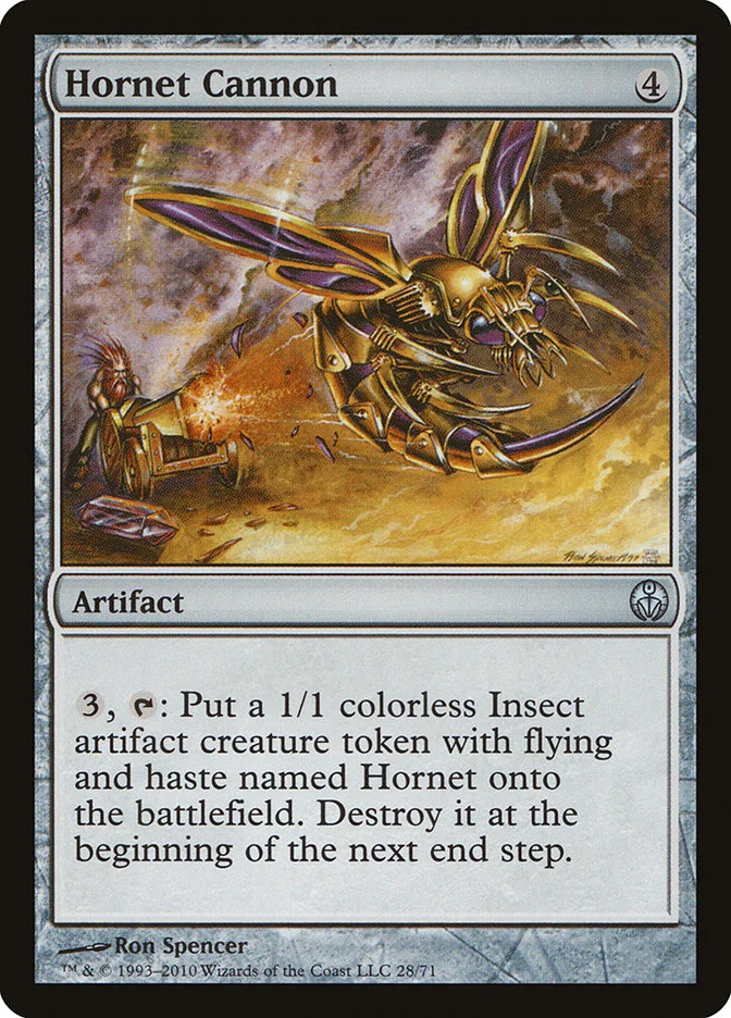Hornet Cannon (Duel Decks: Phyrexia vs. the Coalition) - Magic: The Gathering in TCG Land