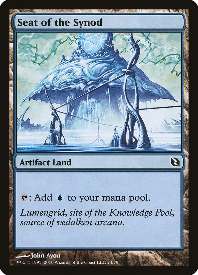 Seat of the Synod (Duel Decks: Elspeth vs. Tezzeret) - Magic: The Gathering in TCG Land