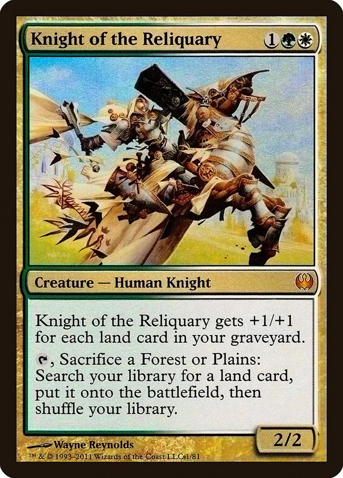 Knight of the Reliquary (Duel Decks: Knights vs. Dragons) - Magic: The Gathering in TCG Land