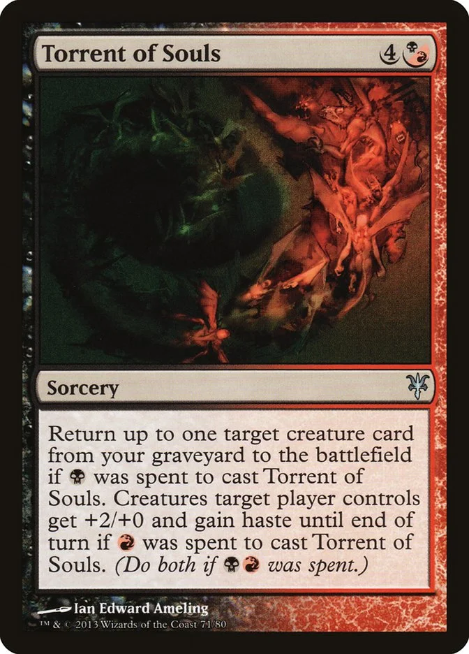 Torrent of Souls (Duel Decks: Sorin vs. Tibalt) - Magic: The Gathering in TCG Land